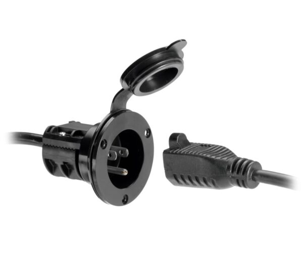 MKR-21 AC POWER PORT (BLACK)