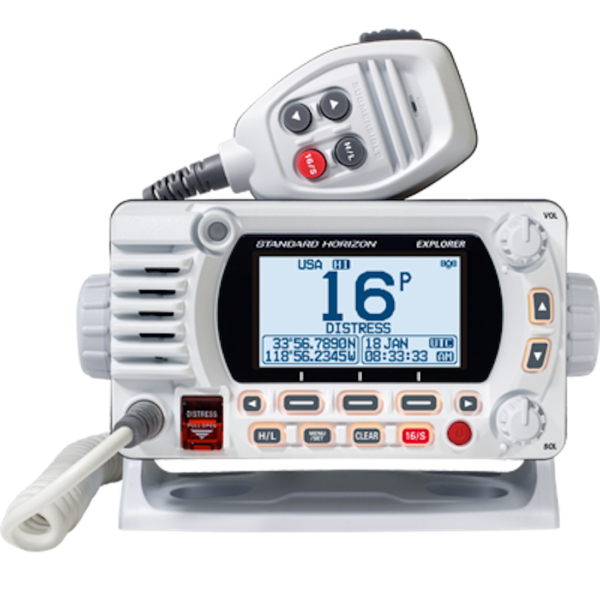 VHF  OPTIONAL 2ND STATION  W-GPS WH