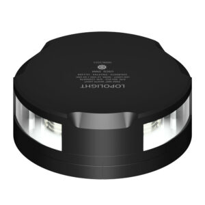 Lopolight 360-Degree Anchor Light - 2NM - Black Housing w-FB Base