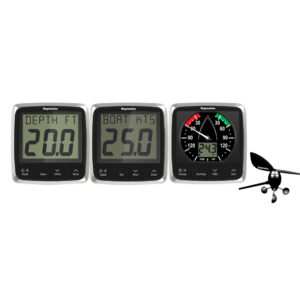 Raymarine i50-i60 Wind, Speed, Depth System Pack w-Transducers
