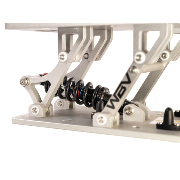 SHOCK-WBV Shock Absorber Seat - P Series - DNM Silver V2 - Image 2