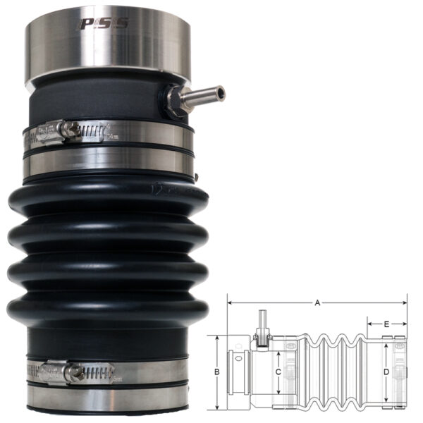 PSS Shaft Seal 2-" Shaft 4" Tube