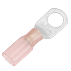 Pacer 8 AWG Heat Shrink Ring Terminal - 3-8" Stud Size - 25 Pack
