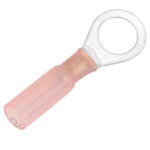 Pacer 22-18 AWG Heat Shrink Ring Terminal - 5-16" Stud Size - 25 Pack