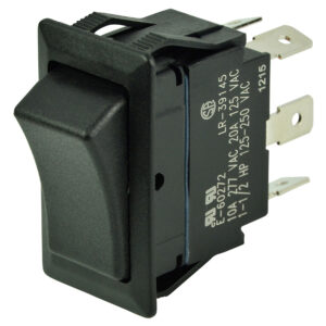 BEP DPDT Rocker Switch - 12V-24V - ON-OFF-ON