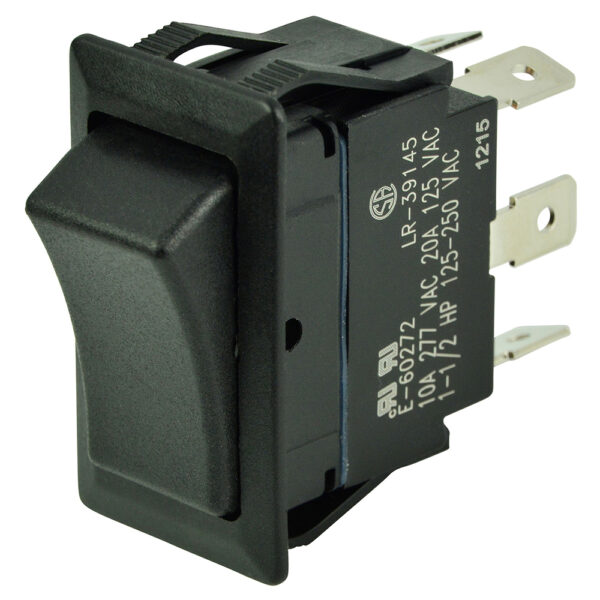BEP DPDT Rocker Switch - 12V-24V - ON-OFF-ON