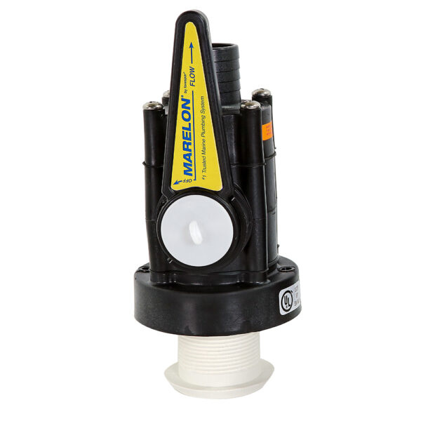 Forespar Marelon Full-Flow Seacock & 1-2" Mushroom Through-Hull
