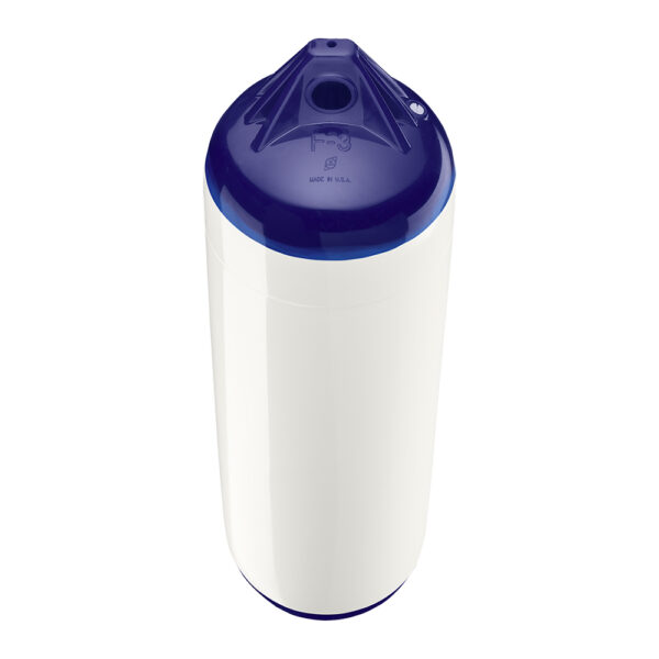 Polyform F-3 Twin Eye Fender 8.2" x 30" - White - Image 2
