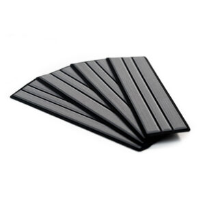 SeaDek Faux Teak 4-Piece Step Kit - Storm Grey-Black