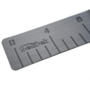 SeaDek 36" Fish Ruler - Storm Grey w-SeaDek Logo