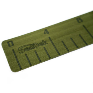 SeaDek 36" Fish Ruler - Olive Green w-SeaDek Logo