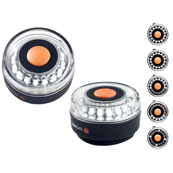Navisafe Navilight All-White 5 Mode 360 2NM w-Magnet Base