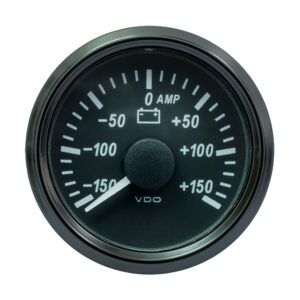 VDO SingleViu 52mm (2-1-16") Ammeter - 150 AMP