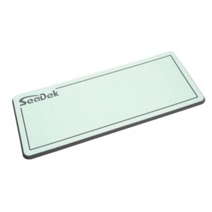 SeaDek Large Helm Pad - Seafoam Green-Storm Grey