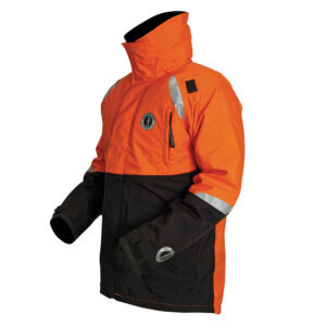 Mustang Catalyst Flotation Coat - Orange-Black - Large