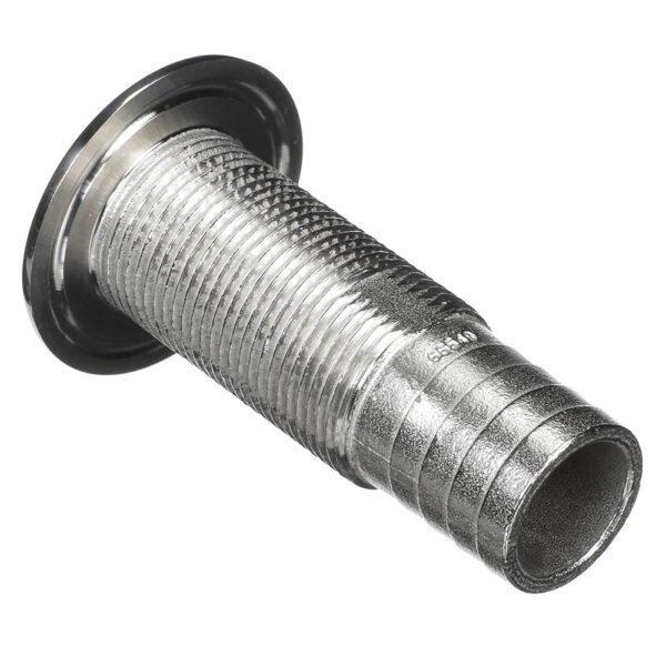 Attwood Stainless Steel Thru-Hull Standard Straight Barbed - 1-1-8" Inner Diameter