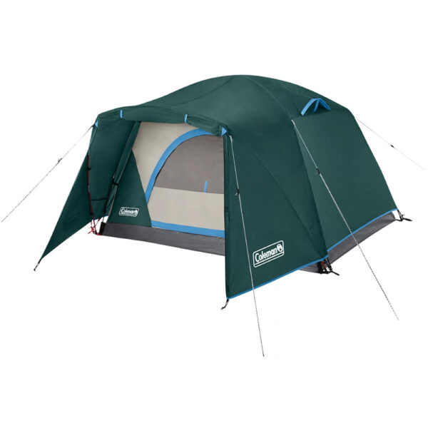 Coleman Skydome 2-Person Camping Tent w-Full-Fly Vestibule - Evergreen