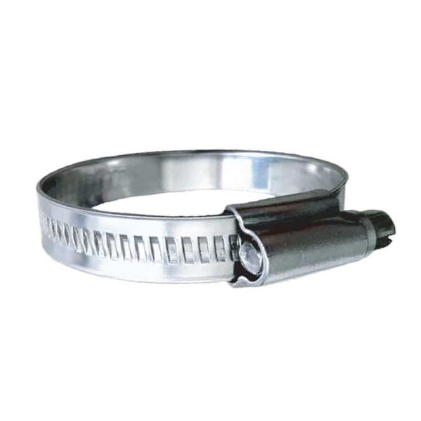 Trident Marine 316 SS Non-Perforated Worm Gear Hose Clamp - 15-32" Band - (1-1-4"  1-3-4") Clamping Range - 10-Pack - SAE Size 20