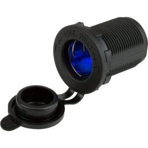 Sea-Dog 12V Power Socket w-Blue LEDs