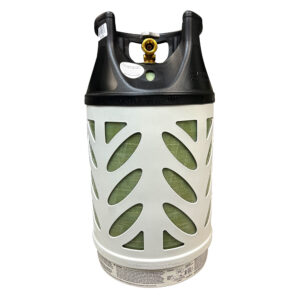 Viking Cylinders 22lb Vertical Fiberglass Composite LPG Cylinder w-Type 1 Valve - OPD, DOT, TC Approved