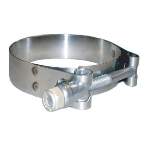 Trident Marine 316 SS T-Bolt Clamp - 3-4" Band - 8.30"-8.87" Range