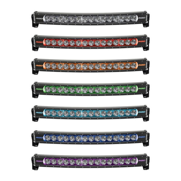 RIGID Industries Radiance + Curved 40" Light Bar - RGBW - Image 2