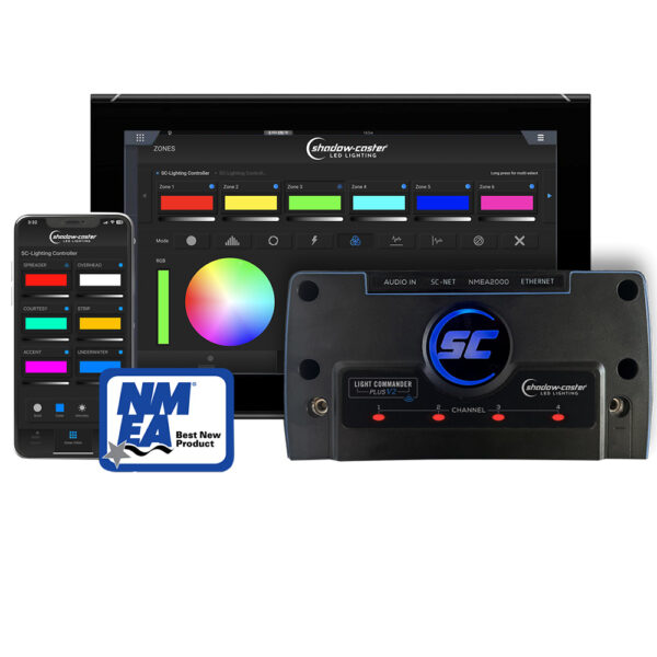 Shadow-Caster Light Commander V2 Multi-Zone Lighting Controller w-N2K - Ethernet Connectivity