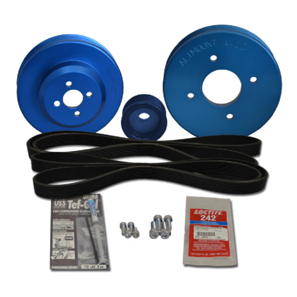 Balmar Yanmar Pulley Kit f-4JH, 4JHE, -TE, -HTE, -DTE