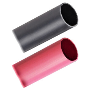 Pacer Battery Cable Heavy Wall Heat Shrink Tubing - 1" x 3" - Black-Red (2-Pieces Combo Pack)