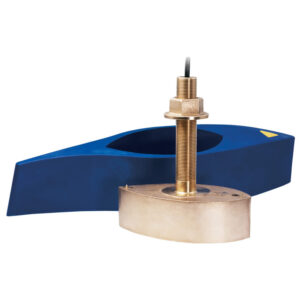 Furuno 526T-HDD Bronze Broadband Thru-Hull Transducer w-Temp, Built-In Diplexer & Hi-Speed Fairing Block 1kW (10-Pin)