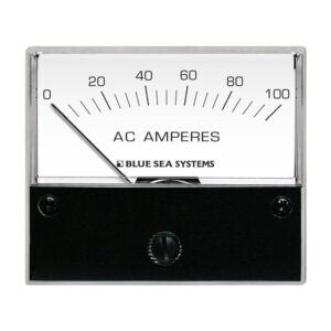 Blue Sea 8258 AC Analog Ammeter - 2-3-4" Face, 0-100 Amperes AC