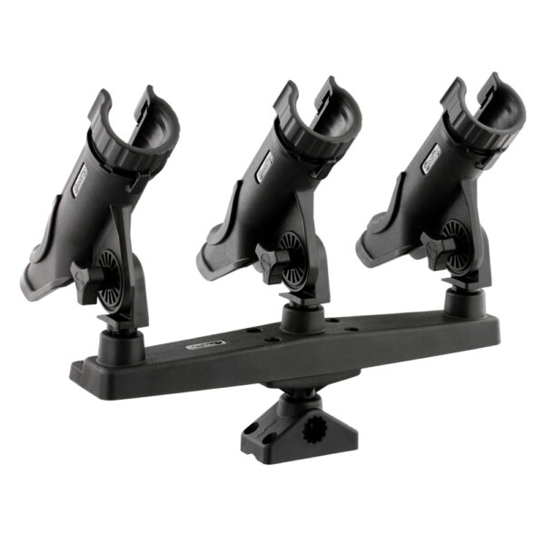 Scotty Triple Rod Holder w-3 230 Power Lock Rod Holders - Image 2