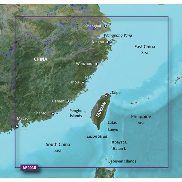 Garmin BlueChart g3 HD - HXAE003R - Taiwan - microSD-SD