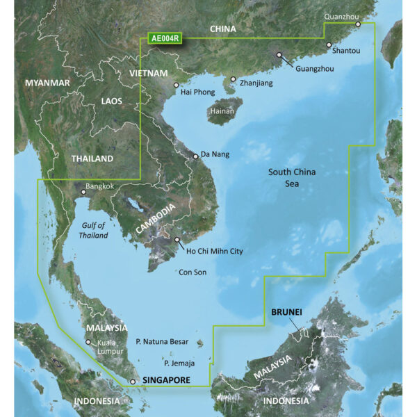Garmin BlueChart g3 HD - HXAE004R - Hong Kong-South China Sea - microSD-SD