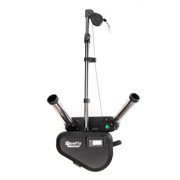 Scotty 2116 HP Depthpower Electric Downrigger 60" SS Telescoping Boom w-Swivel Base - Dual Rod Holder - Image 3