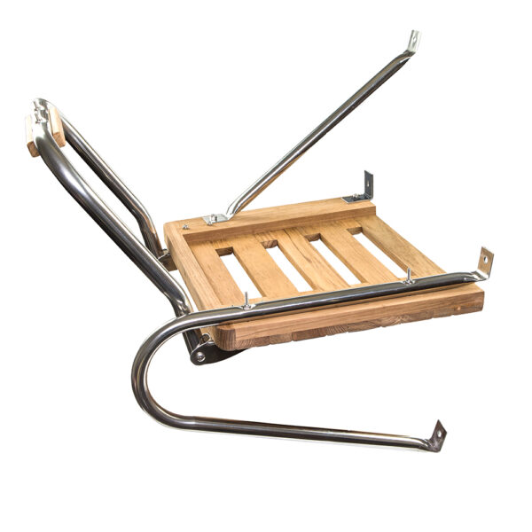 Whitecap Teak Swim Platform w-Ladder f-Outboard Motors - Image 4