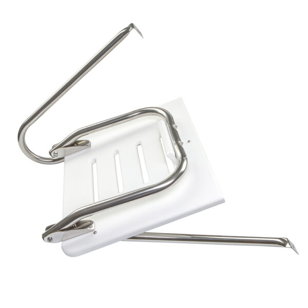 Whitecap White Poly Swim Platform w-Ladder f-Outboard Motors - Image 2