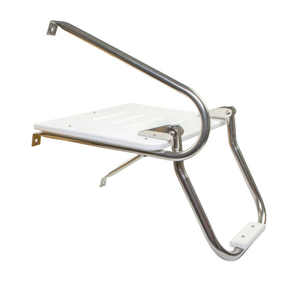 Whitecap White Poly Swim Platform w-Ladder f-Outboard Motors - Image 3