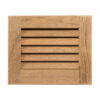 Whitecap Teak Louvered Insert - 7-1-2" x 9-1-8" x 3-4"