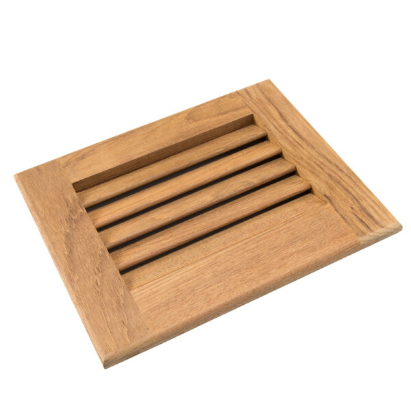 Whitecap Teak Louvered Insert - 7-1-2" x 9-1-8" x 3-4" - Image 3