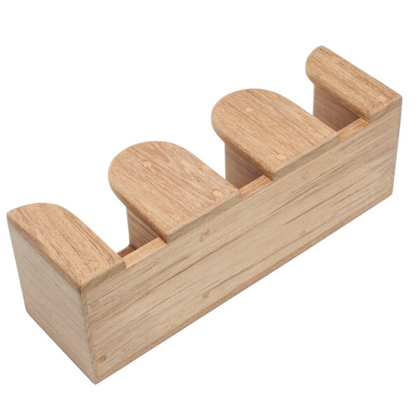 Whitecap Teak THree Mug Rack - Image 3