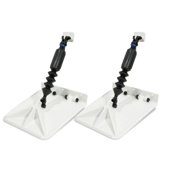 Nauticus Smart Tabs SX 9.5 x 10 - f-15-18 Boat w-60 - 135HP - White