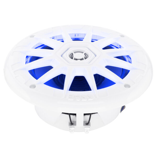 Boss Audio 6.5" MRGB65 Speakers w-RGB Lighting - White - 200W - Image 3