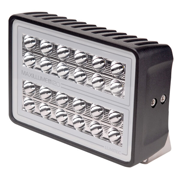Lumitec Maxillume h120 - Trunnion Mount Flood Light - Black Housing - White Dimming - Image 2
