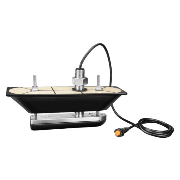 Garmin GT30-TH SS Thru-Hull DownVü-SideVü Scanning Transducer w-Temp f-Hull Deadrises Less Than 5