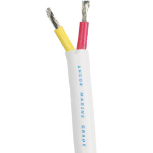 Ancor Safety Duplex Cable - 14-2 AWG - Red-Yellow - Round - 250'