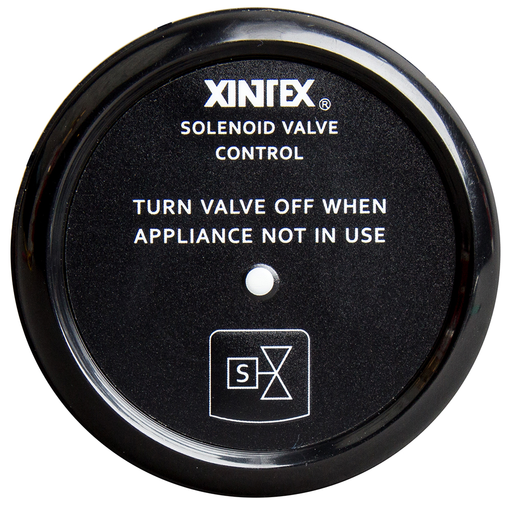 Fireboy-Xintex Propane Control & Solenoid Valve w-Black Bezel Display