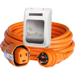 SmartPlug 30 AMP SmartPlug-Twist Type Cordset w-White Inlet Cover- 50'