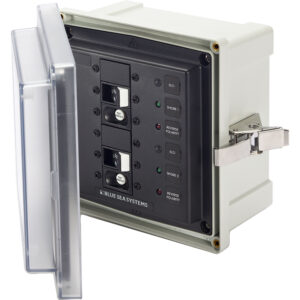 Blue Sea 3117 - SMS Panel Enclosure w-2 ELCI (30A) - 120V AC