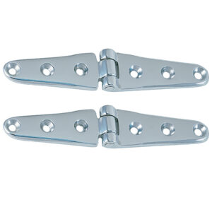 Perko 8 Chrome Plated Bronze Strap Hinges